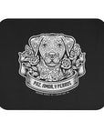 Mouse Pad (Rectangle) - Sugar Skull Design - Paz, Amor Y Perros