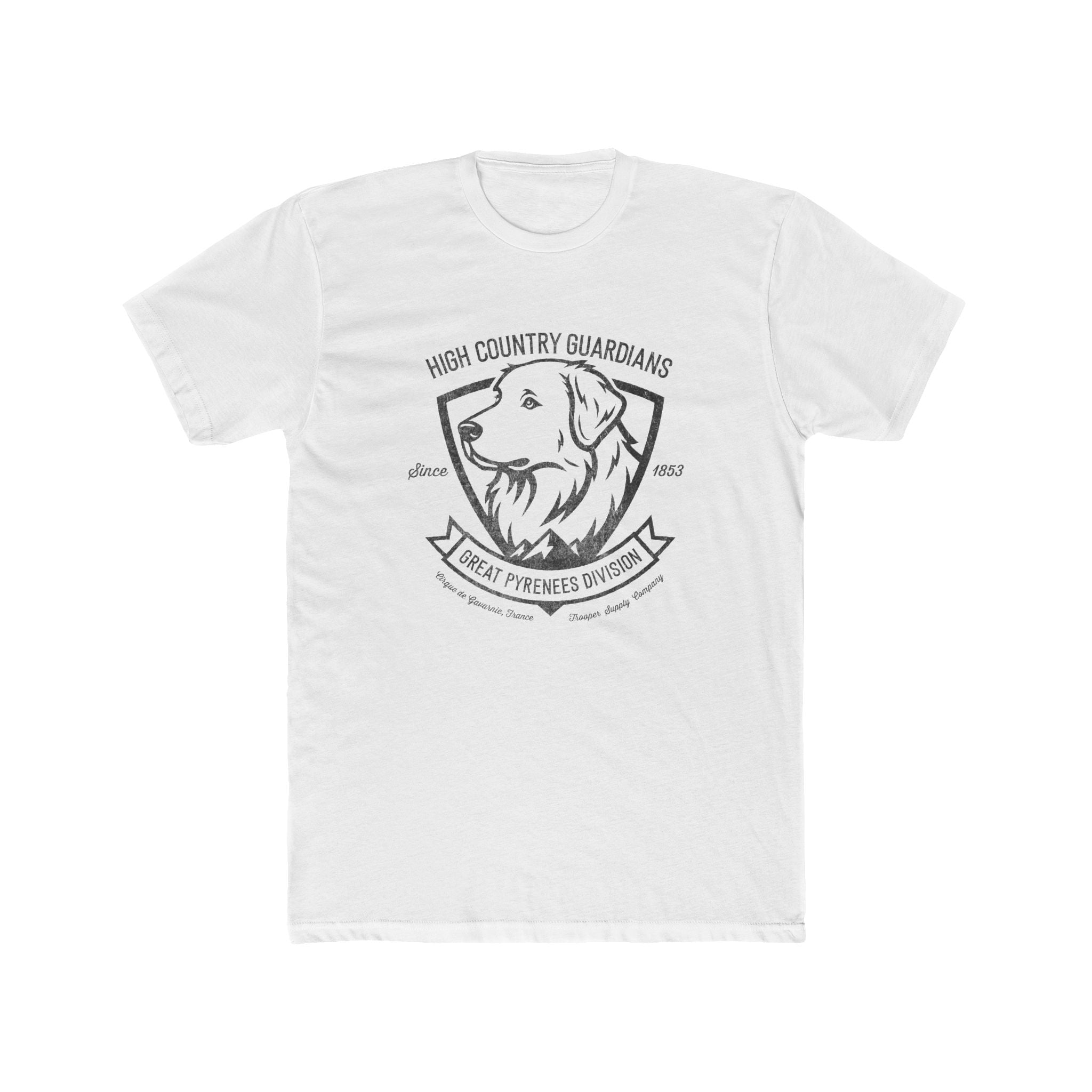 High Country Guardians - Great Pyrenees Dog Tee - Watch over the flock!
