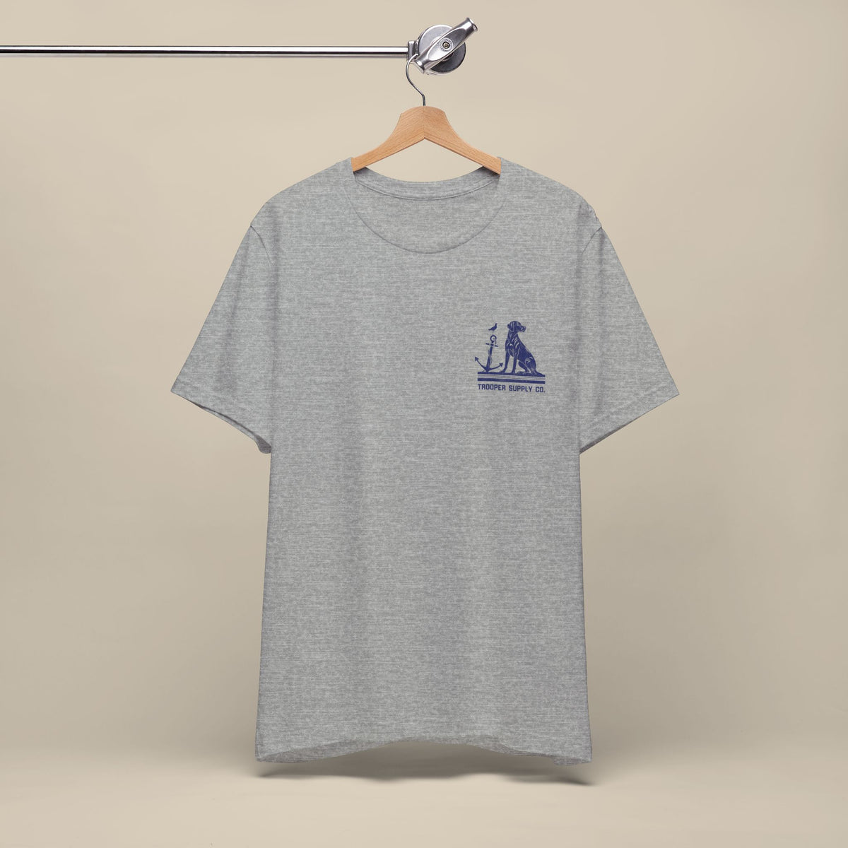 Salty Dogs Welcome - Canine Graphic Tee - Unisex Short Sleeve